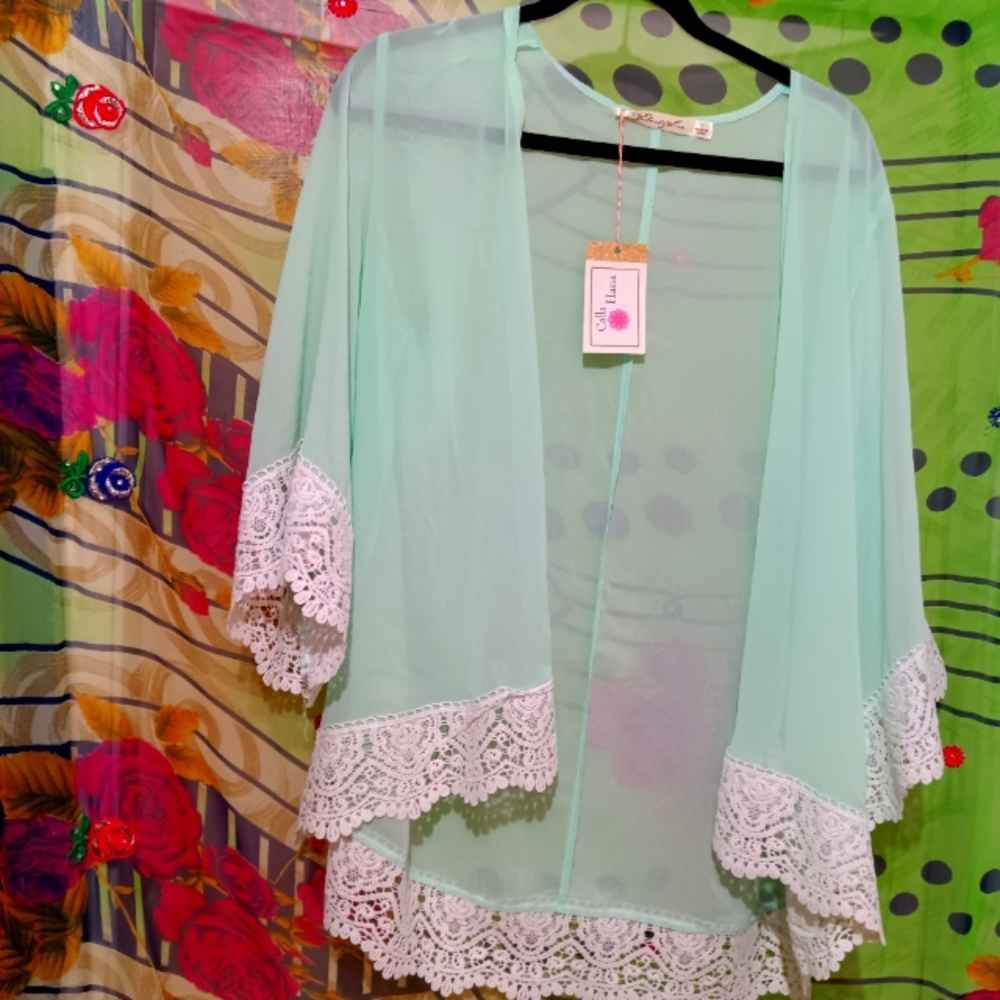 Kiminontop...lite key lime pie green sizeclarge